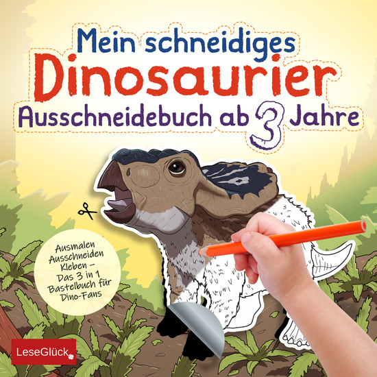 Mein schneidiges Dinosaurier Ausschneidebuch_Amazon_Cover_Ebook